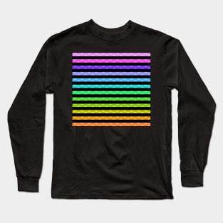 dotted rainbow Long Sleeve T-Shirt